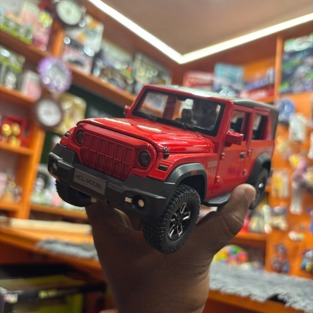 Thaarr RC 4x4 Jeep – Smoke & Lights ⚡