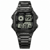Casio World Time – Timeless Black Metal Classic