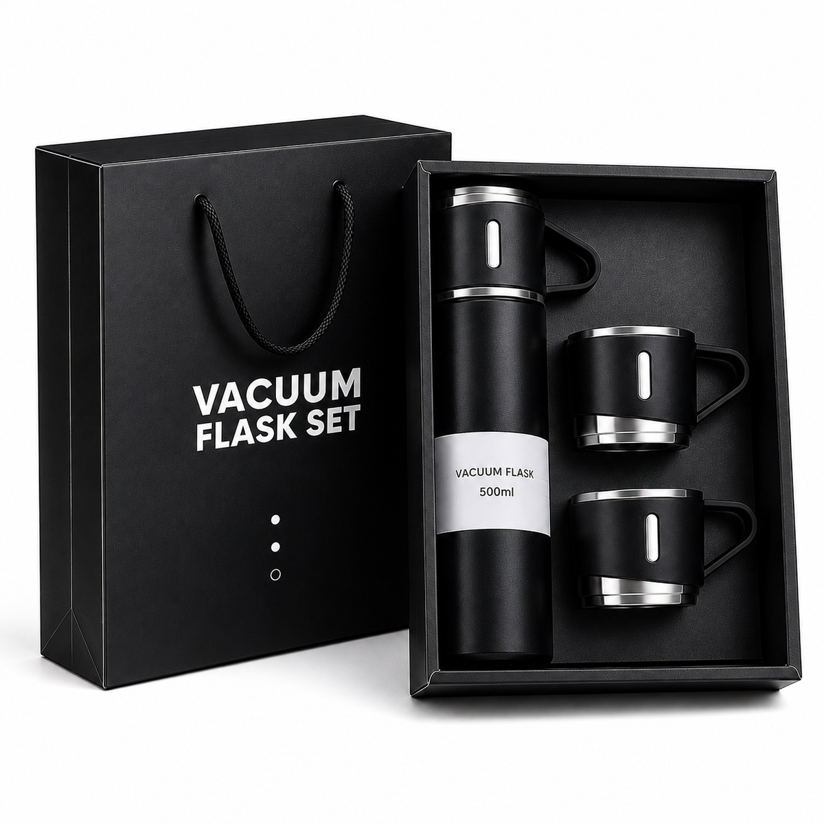 Vacuum Flask Set — The Gift  Hot Drinks, Anywhere