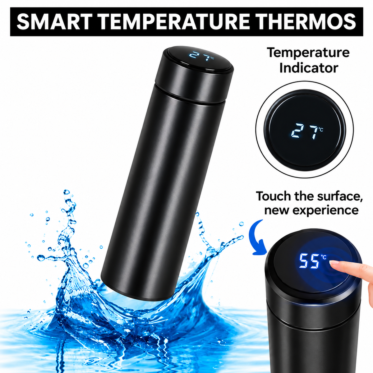Smart LED Temperature Cup
