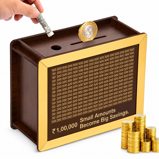 ₹1,00,000 Money Saving Chart Frame